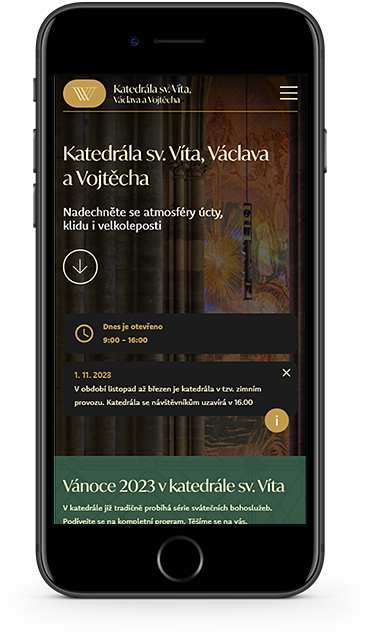 Webové stránky Katedrála sv. Víta